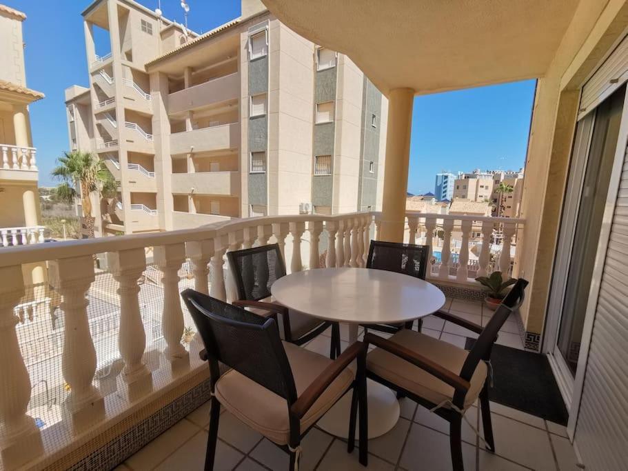 Apartment 2bed Flat With Big Lounge&pool!5min Walk To Beach! El Moncayo